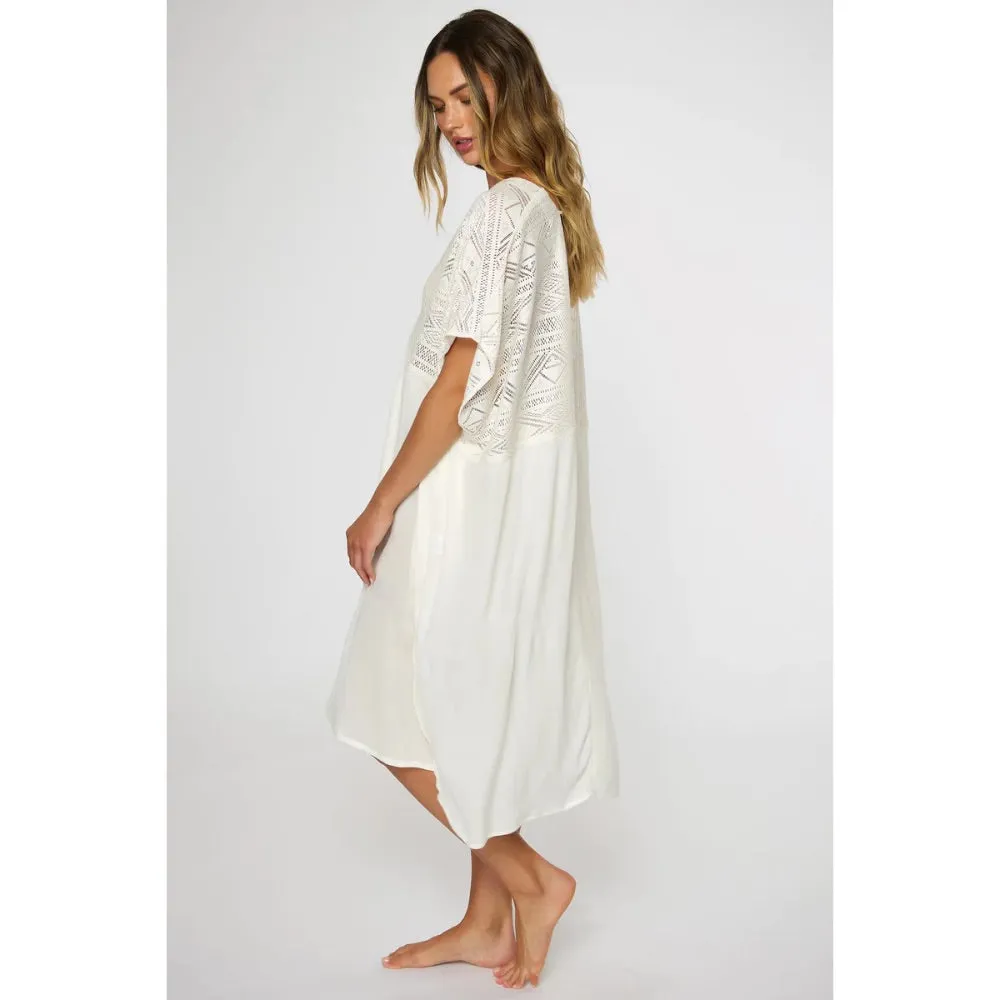 O'NEILL DESI MIDI COVER-UP VANILLA