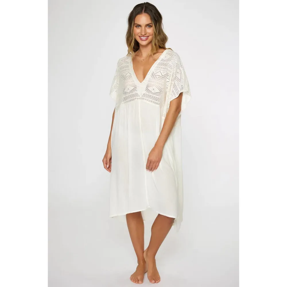 O'NEILL DESI MIDI COVER-UP VANILLA