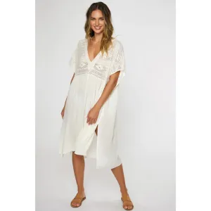 O'NEILL DESI MIDI COVER-UP VANILLA