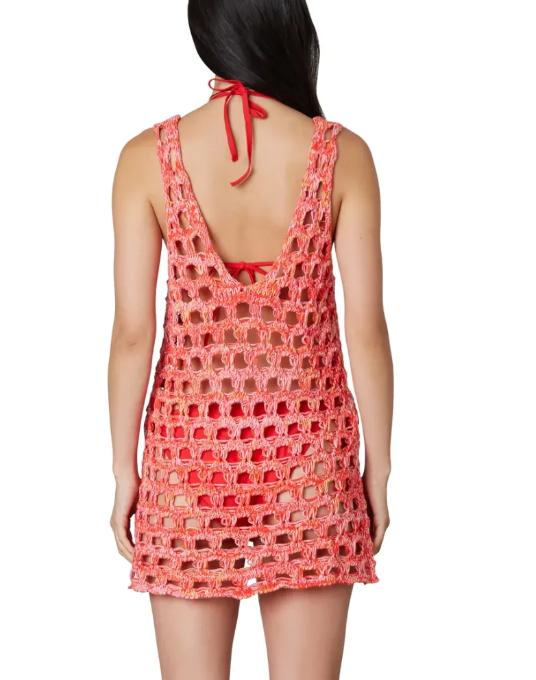 Open Knit Crochet Cover Up