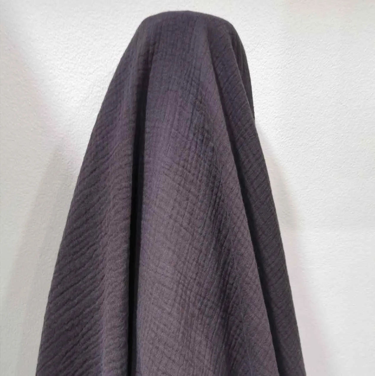 Organic Cotton Double Gauze, Shadow