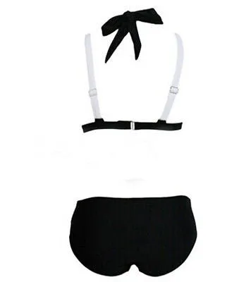 Padded Swimwear Women Fashion Neoprene Bikini Woman New Summer  Swimsuit Bath Suit Push Up Bikini set Bathsuit Biquini