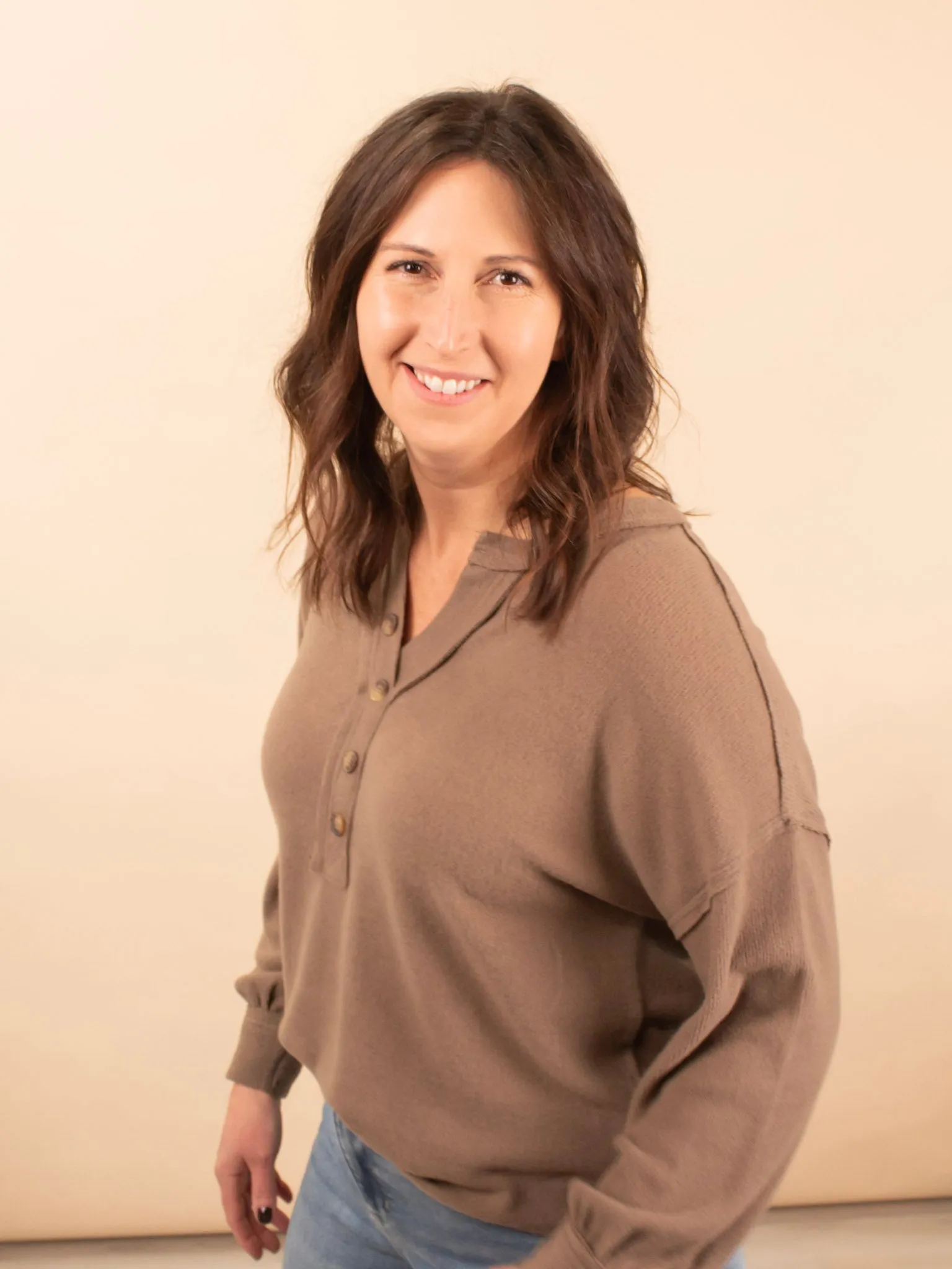 Paige Cozy Knit Long Sleeve Top