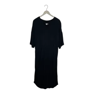Papu short sleeve dress, black | woman XS/S