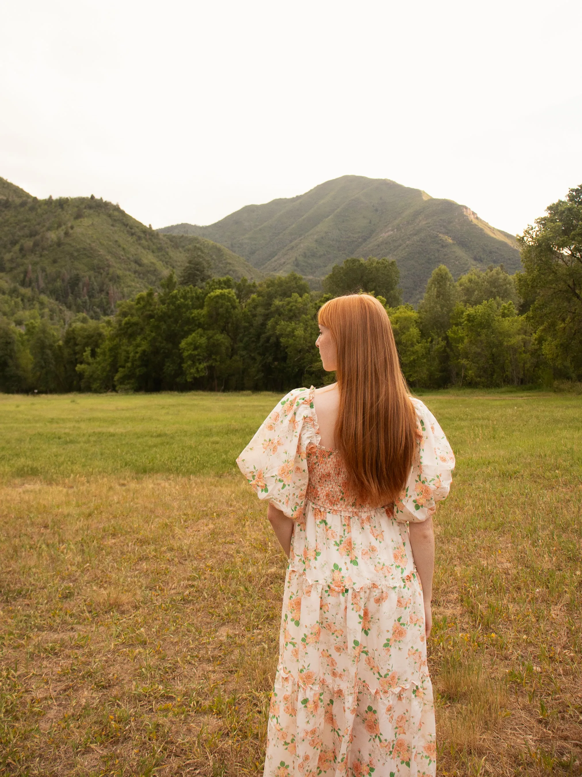 Peach Blossom Dress