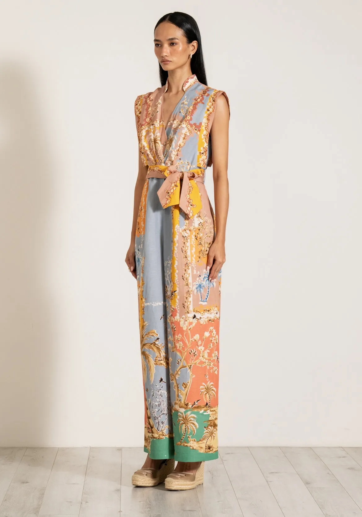 Penelope pleated jumpsuit