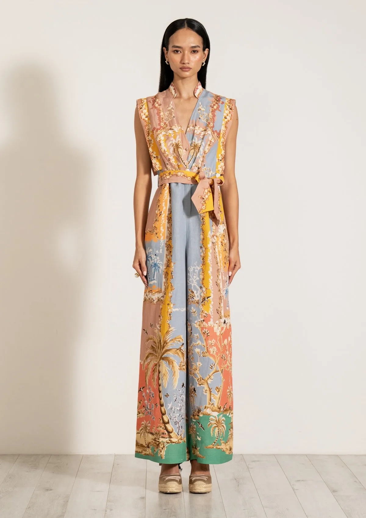 Penelope pleated jumpsuit