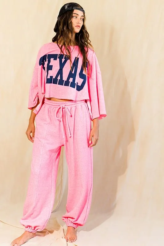 Pink Power Neon Sweatpants
