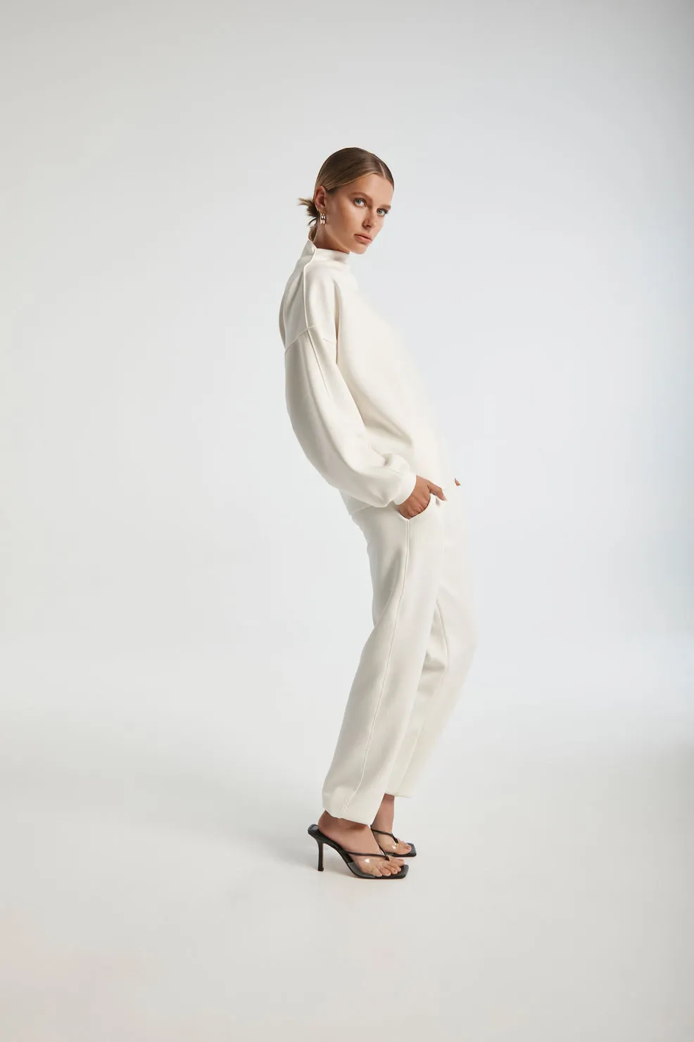 Pintuck Jogger