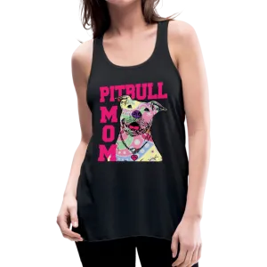 Pitbull Mom Women's Flowy Tank Top by Bella (CK1378)