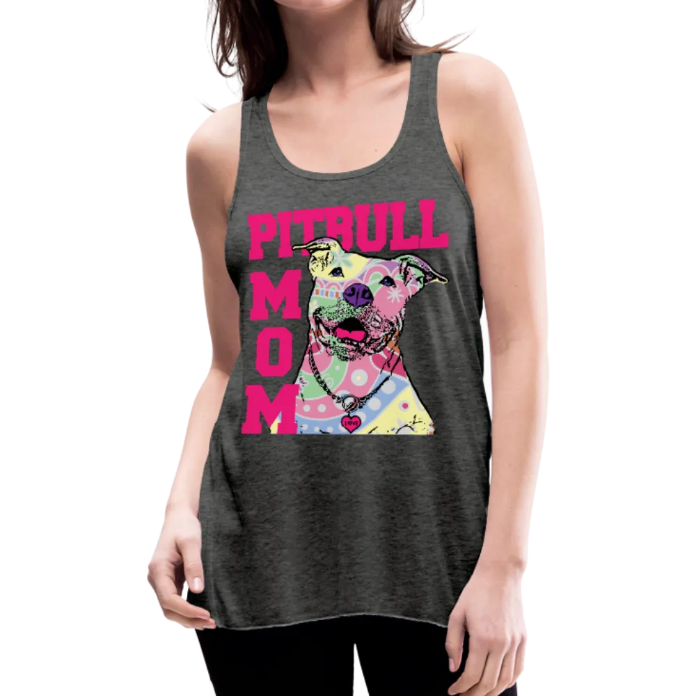 Pitbull Mom Women's Flowy Tank Top by Bella