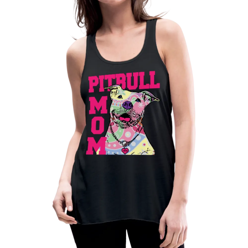 Pitbull Mom Women's Flowy Tank Top by Bella