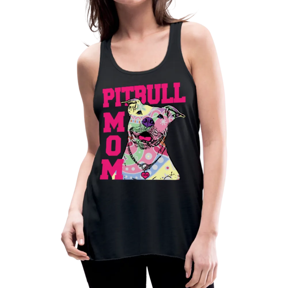 Pitbull Mom Women's Flowy Tank Top by Bella