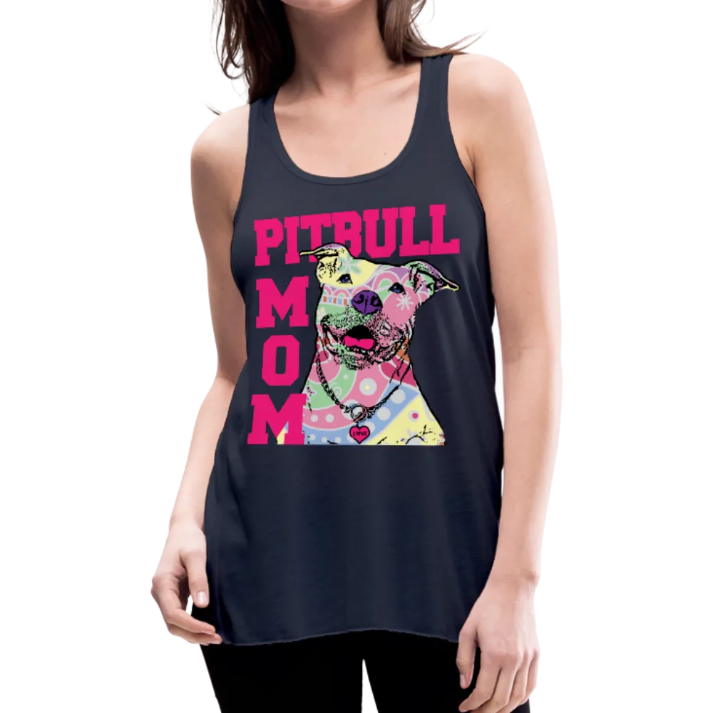 Pitbull Mom Women's Flowy Tank Top by Bella