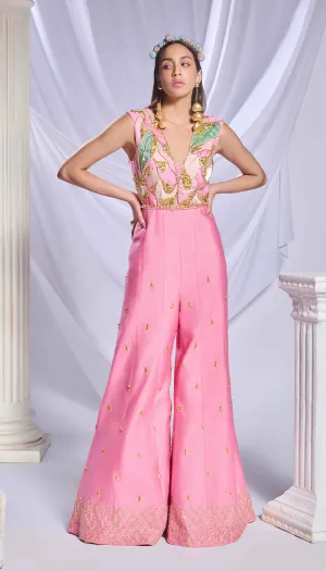 Playdate pink jumpsuit