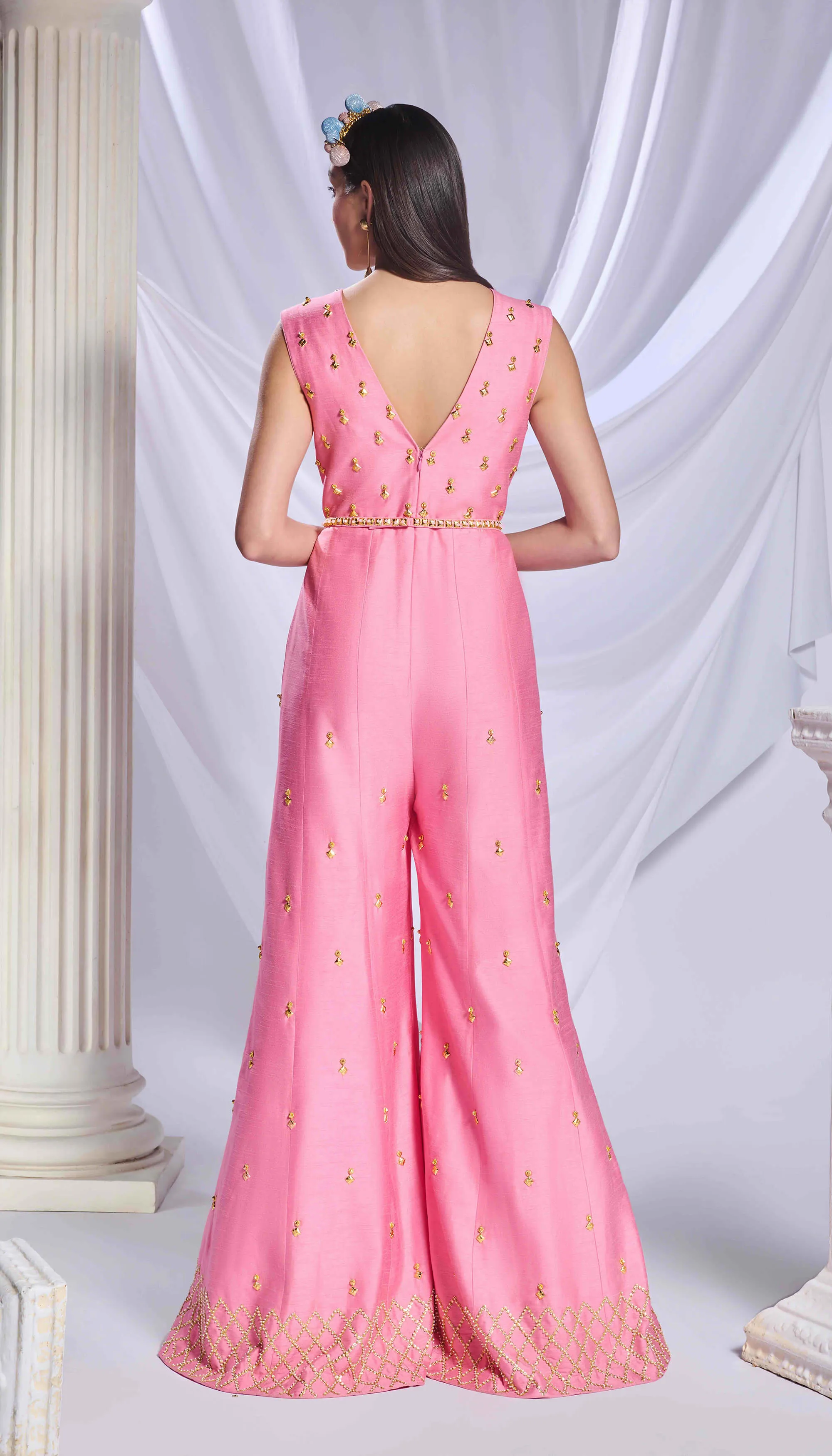 Playdate pink jumpsuit
