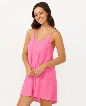 Premium Surf Cover Up- Hot Pink