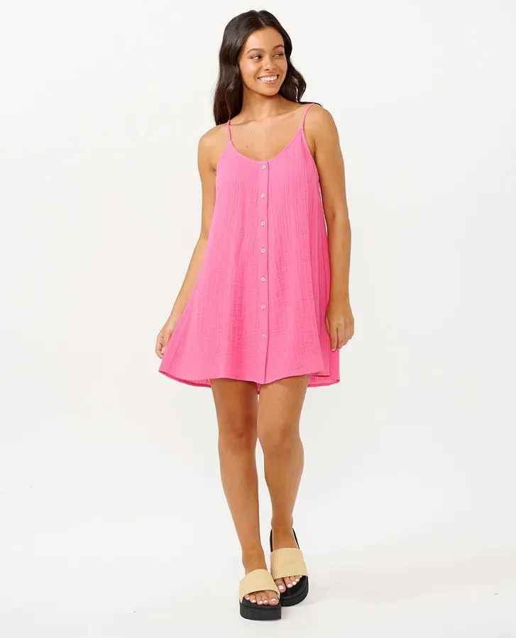 Premium Surf Cover Up- Hot Pink