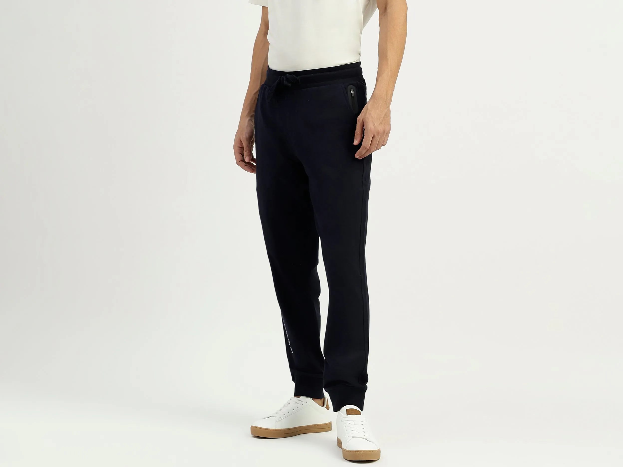 Printed Mid Rise Regular Fit Joggers