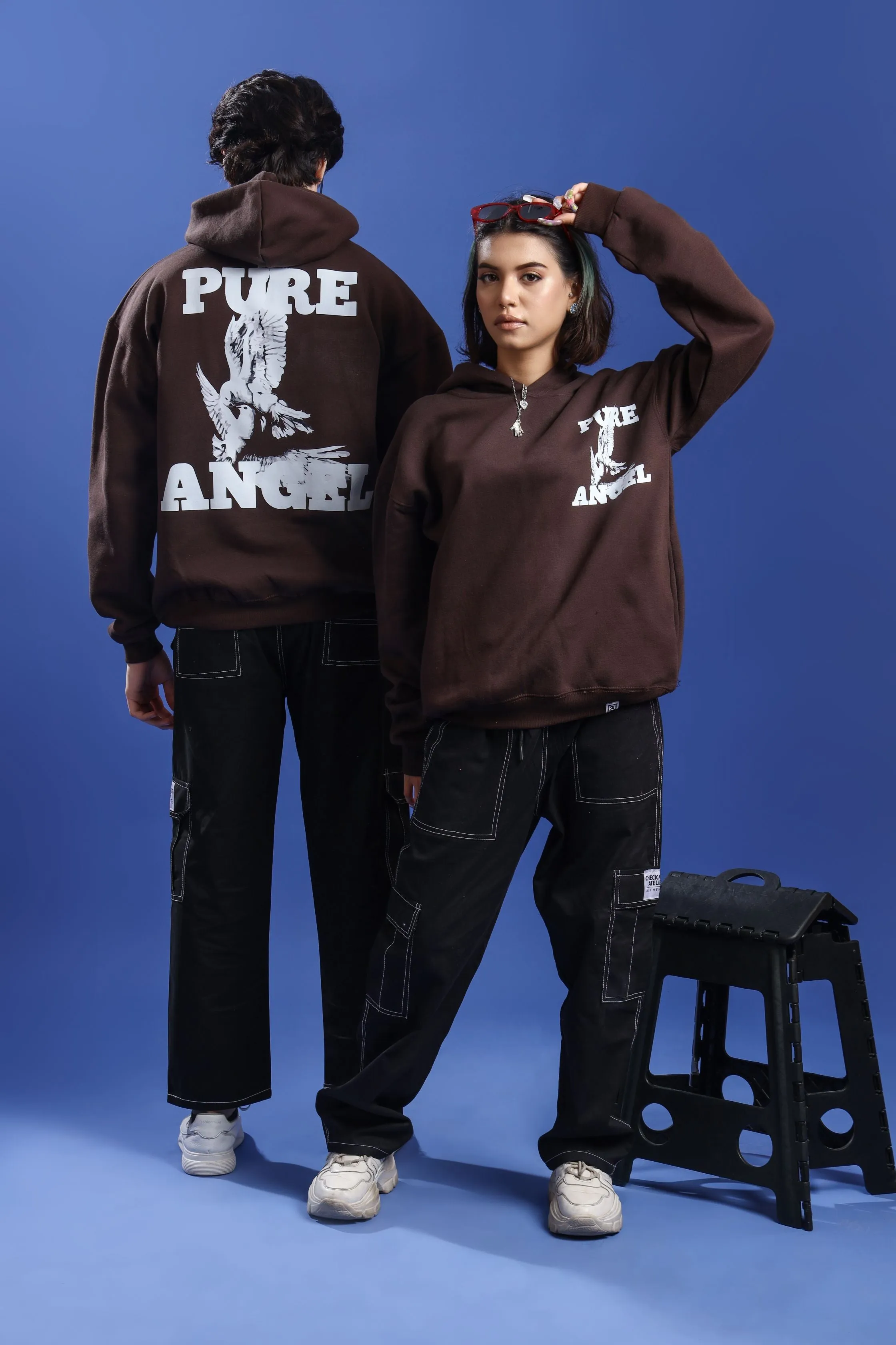 PURE ANGEL OVERSIZED HOODIE