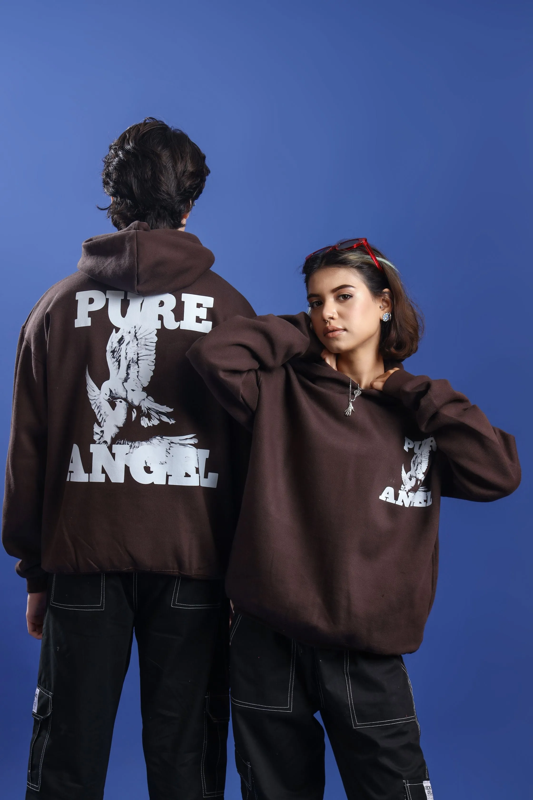 PURE ANGEL OVERSIZED HOODIE