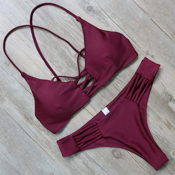 Push up Bikini Women Biquini Beach Wear Bathing Suit Bikinis Set