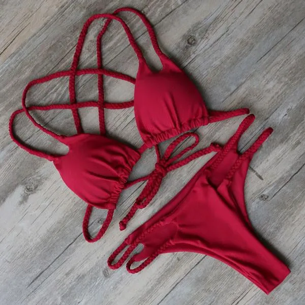 Push up Bikini Women Biquini Beach Wear Bathing Suit Bikinis Set