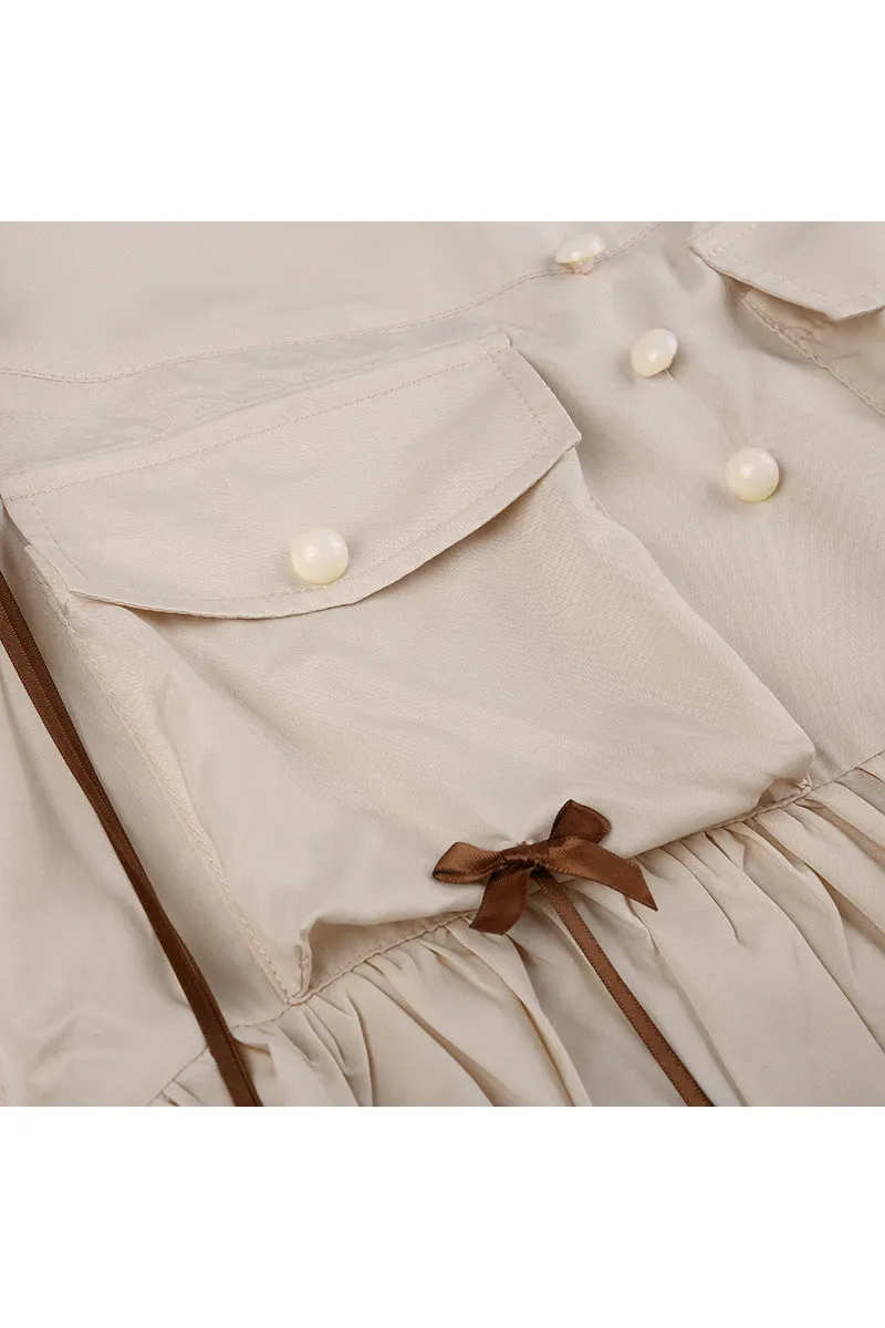 QQ3310 Ruffle Mini Skirt