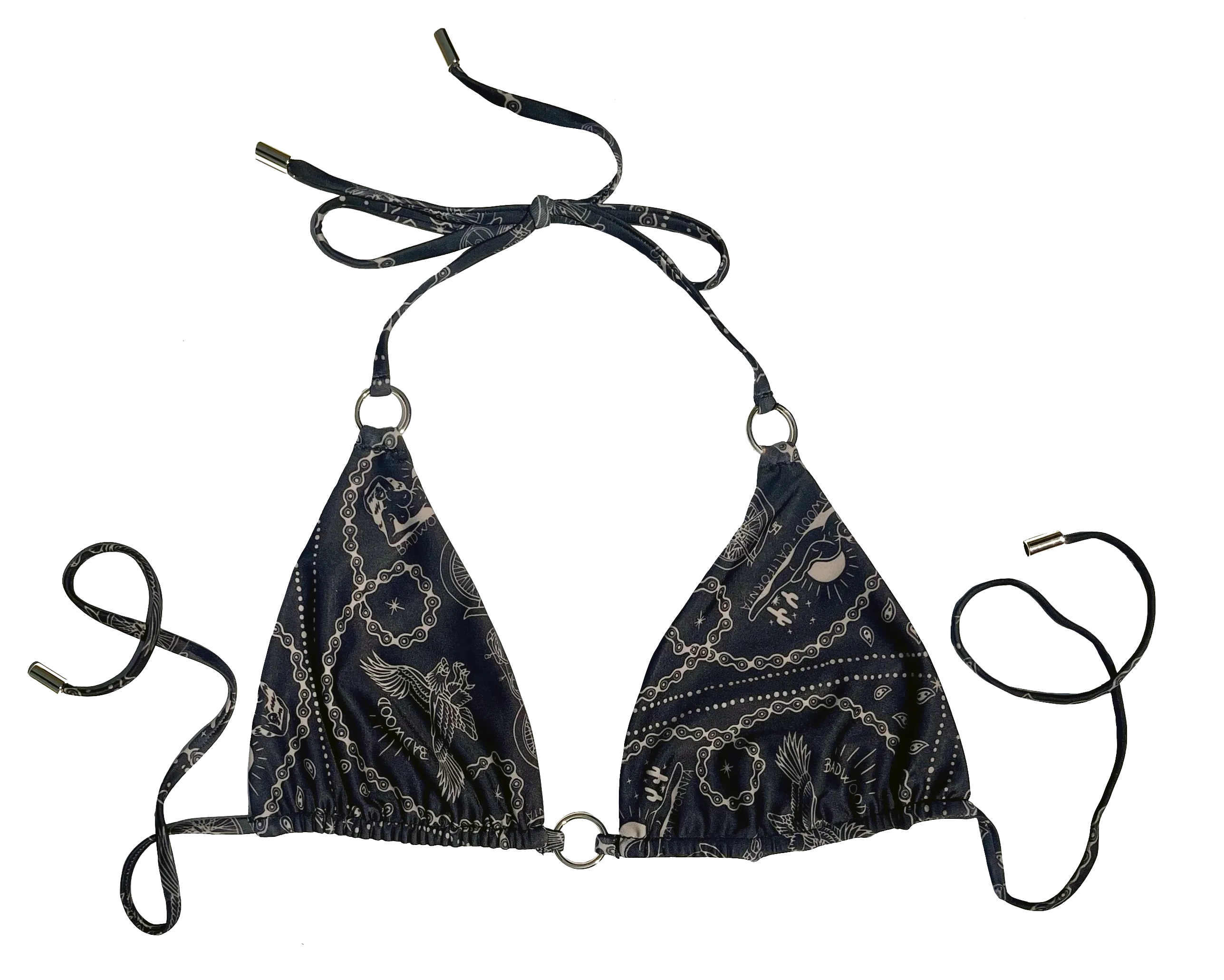 "CALIFORNIA" Bikini Top in GOLD RUSH - 50% OFF