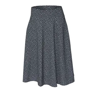 RAPHEEZE Designed Wide Flowy Midi Skirt