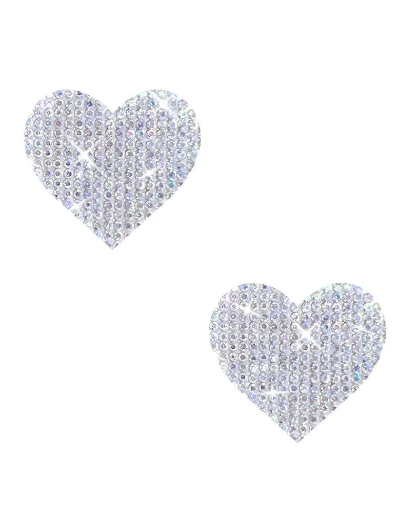 Razzle Dazzle Heart Crystal Body Stickers