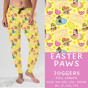 Ready To Ship - Easter Paws - Joggers Kids S/M