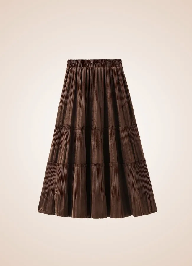 Renaissance Ruffle Long Skirt