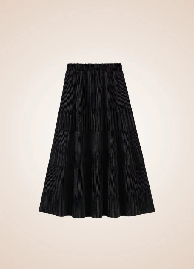 Renaissance Ruffle Long Skirt