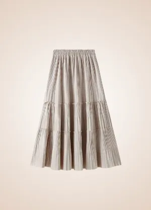 Renaissance Ruffle Long Skirt