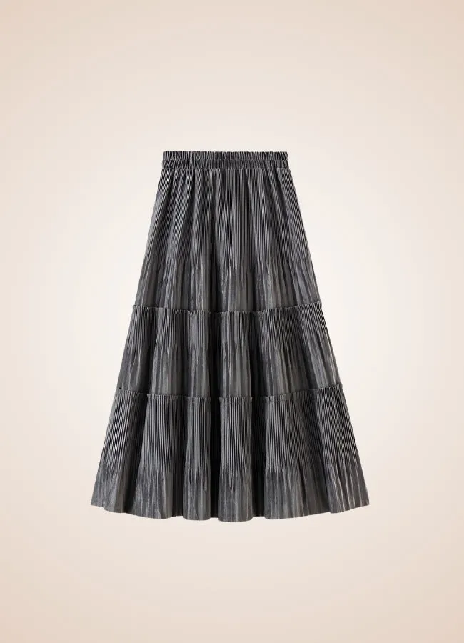 Renaissance Ruffle Long Skirt