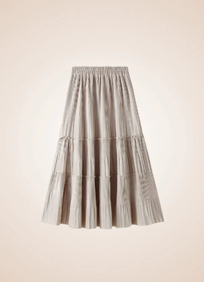Renaissance Ruffle Long Skirt