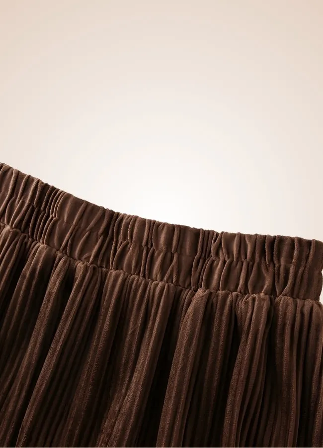Renaissance Ruffle Long Skirt