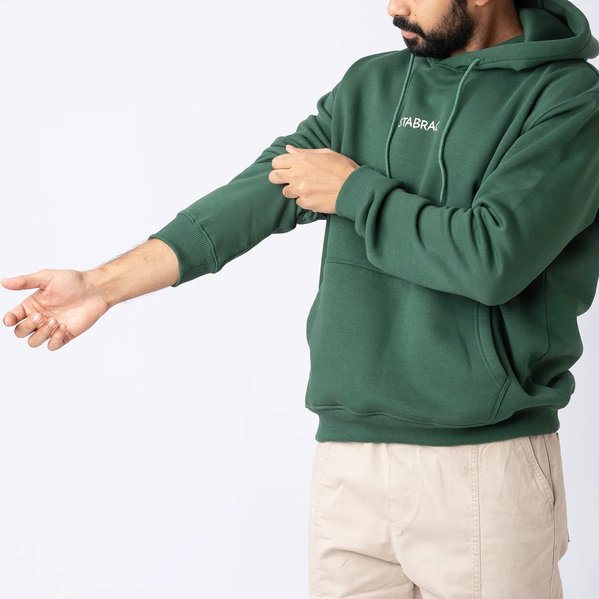 Resist Hoodie Green