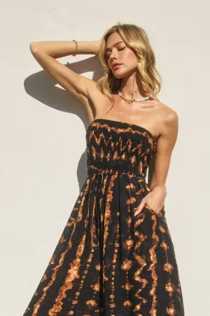 Reyna Strapless Wide Leg Jumpsuit