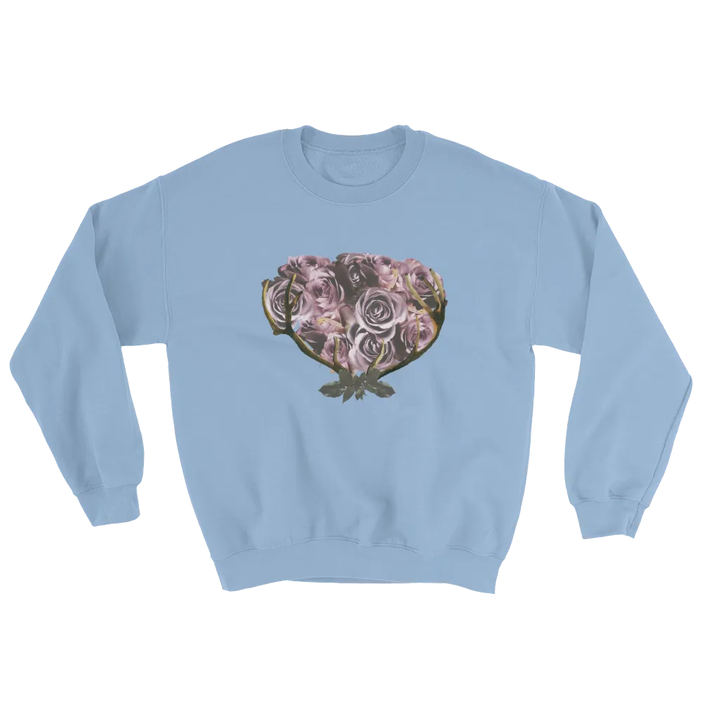 River Row Dark Floral Basket Sweatshirt