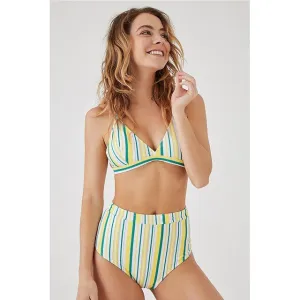 Ruffle Bandage Bikini Set Women Sexy High Cut Bathing Suit Swimsuit New Low Waist Halter Top Swimwear Summer Beachwear Biquini