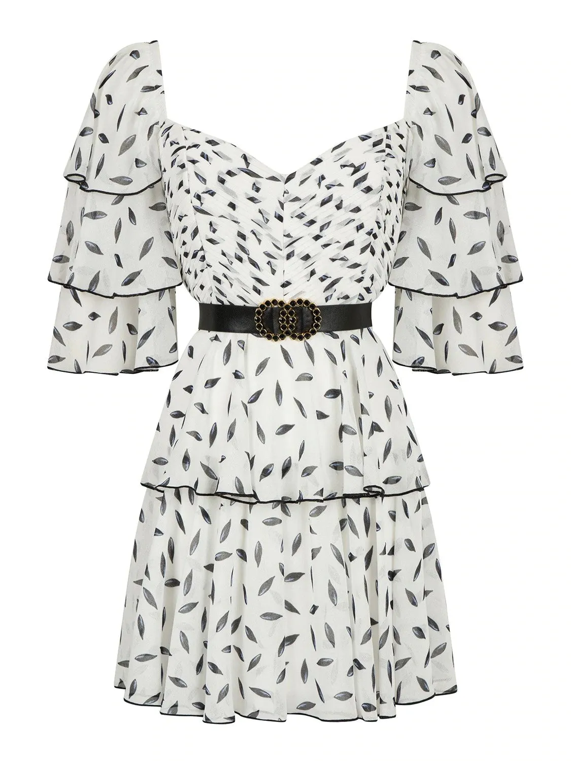 Ruffled Mini Dress