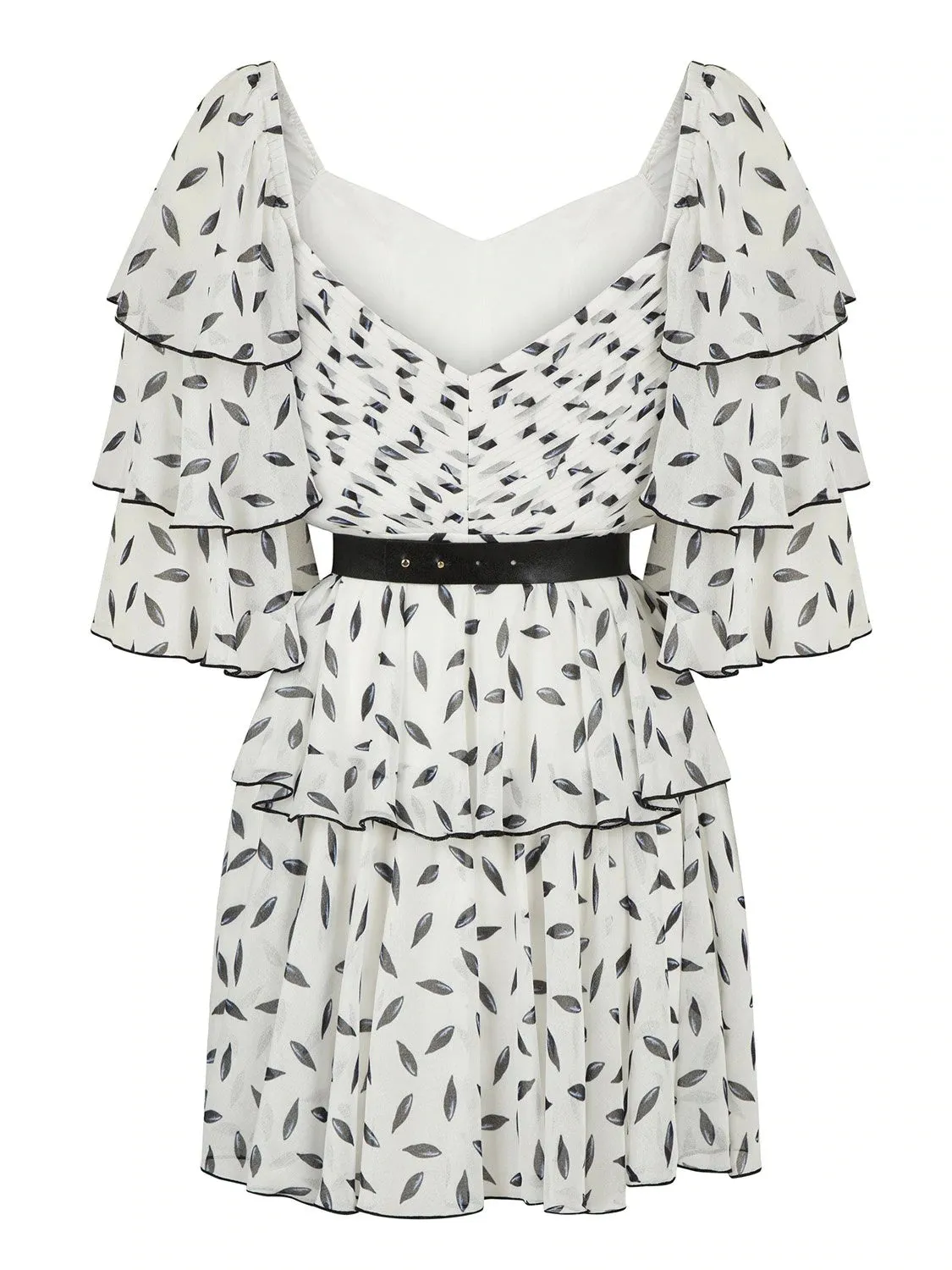 Ruffled Mini Dress