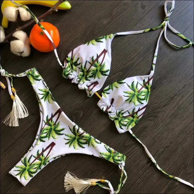 Ruotongsept bikini women's swimsuit new swimwear female sexy bikinis set push up swimming