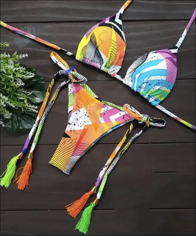 Ruotongsept bikini women's swimsuit new swimwear female sexy bikinis set push up swimming