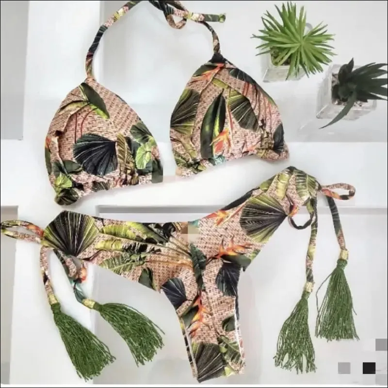 Ruotongsept bikini women's swimsuit new swimwear female sexy bikinis set push up swimming