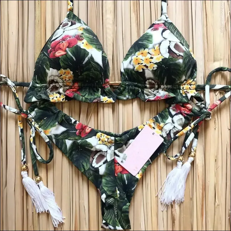 Ruotongsept bikini women's swimsuit new swimwear female sexy bikinis set push up swimming