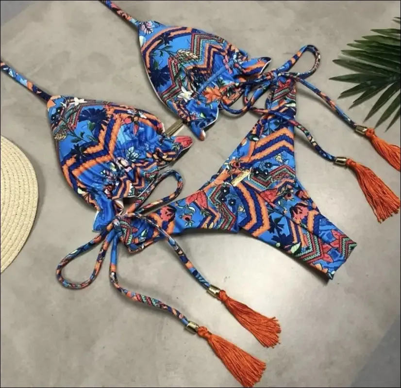 Ruotongsept bikini women's swimsuit new swimwear female sexy bikinis set push up swimming