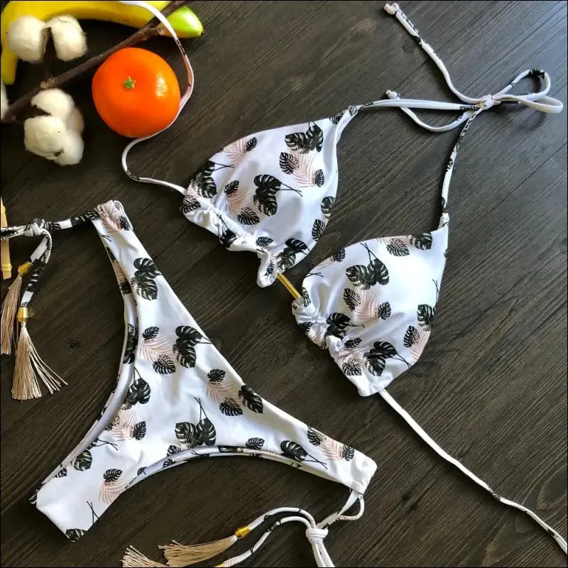 Ruotongsept bikini women's swimsuit new swimwear female sexy bikinis set push up swimming